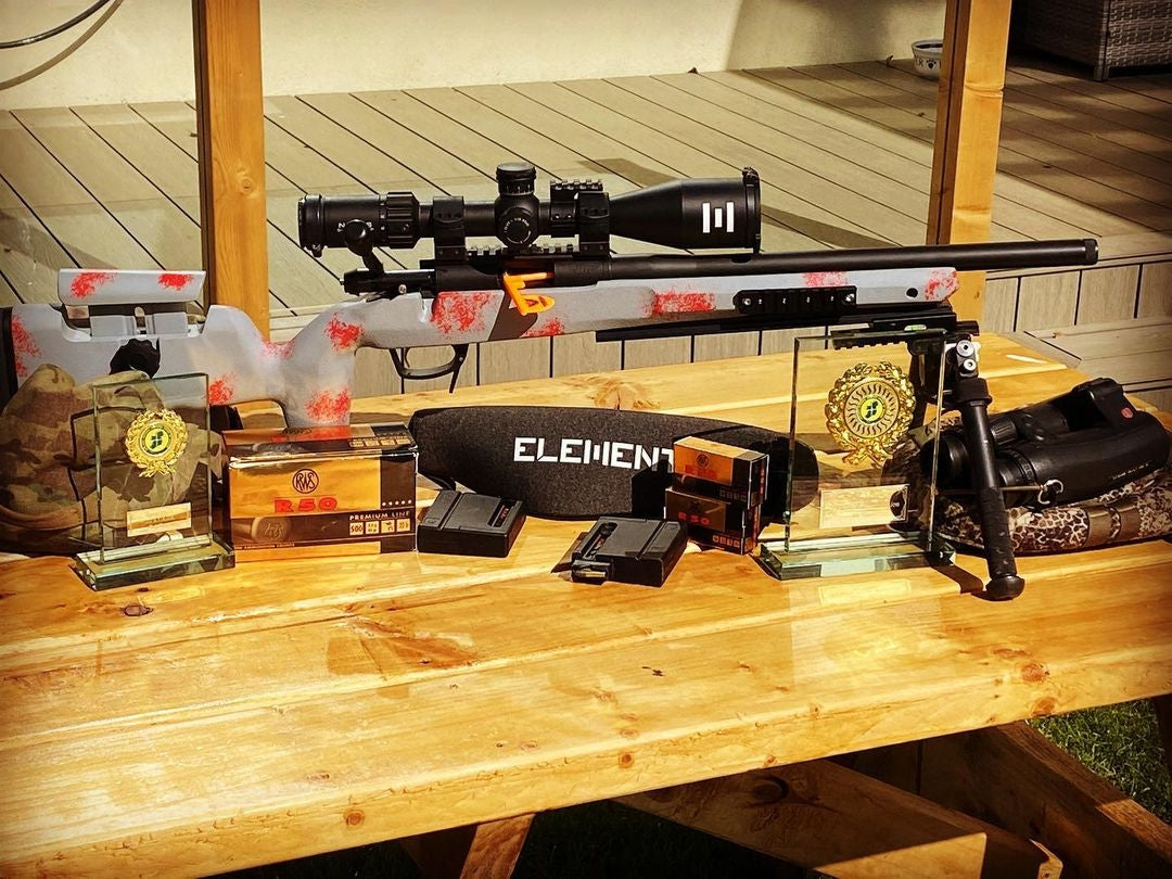 PSE Rifle Stocks Ambassador Paul Dowling wins 22LR competition with his competition PSE E-Tac stock and Vudoogunworks V-22. E-Tac is a carbon rifle stock made for Rem 700 and clones as well as Tikka rifles
