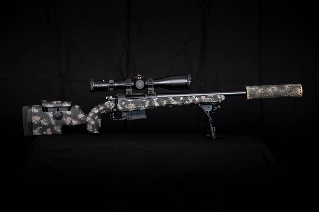 Geartester.de review: E-Tac 4 meets Tikka T3 CTR - PSE Composites