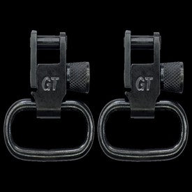 GrovTec 1 Inch Locking Swivel Set - Black