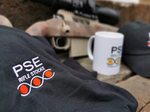 PSE Rifle Stocks T-Shirt (Embroidered)
